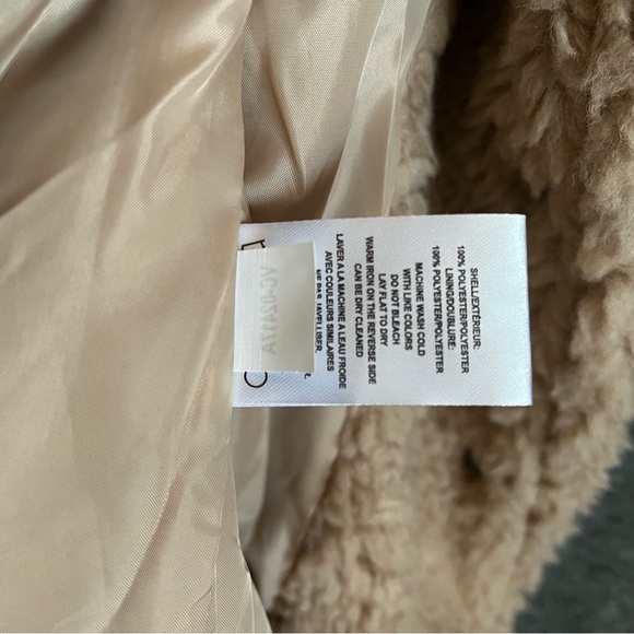 Vigoss Faux Shearling Teddy Coat - Picture 7 of 9